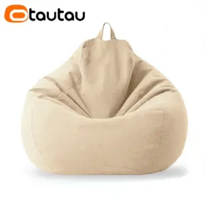 Beige Clean Bean Bag